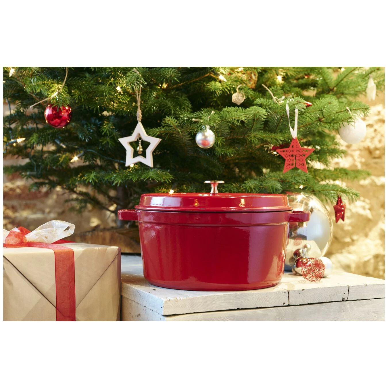 Staub Cocotte 30 Cm, Rond(e), Cerise, Fonte 8 Staub Cocotte 30 Cm, Rond(e), Cerise, Fonte – Image 6