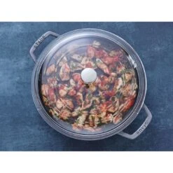 Staub Couvercle Bombé 26 Cm, Verre -Staub Soldes Magasin 000011611