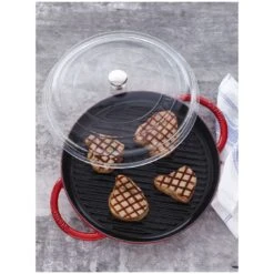 Staub Couvercle Bombé 20 Cm, Verre -Staub Soldes Magasin 000011687