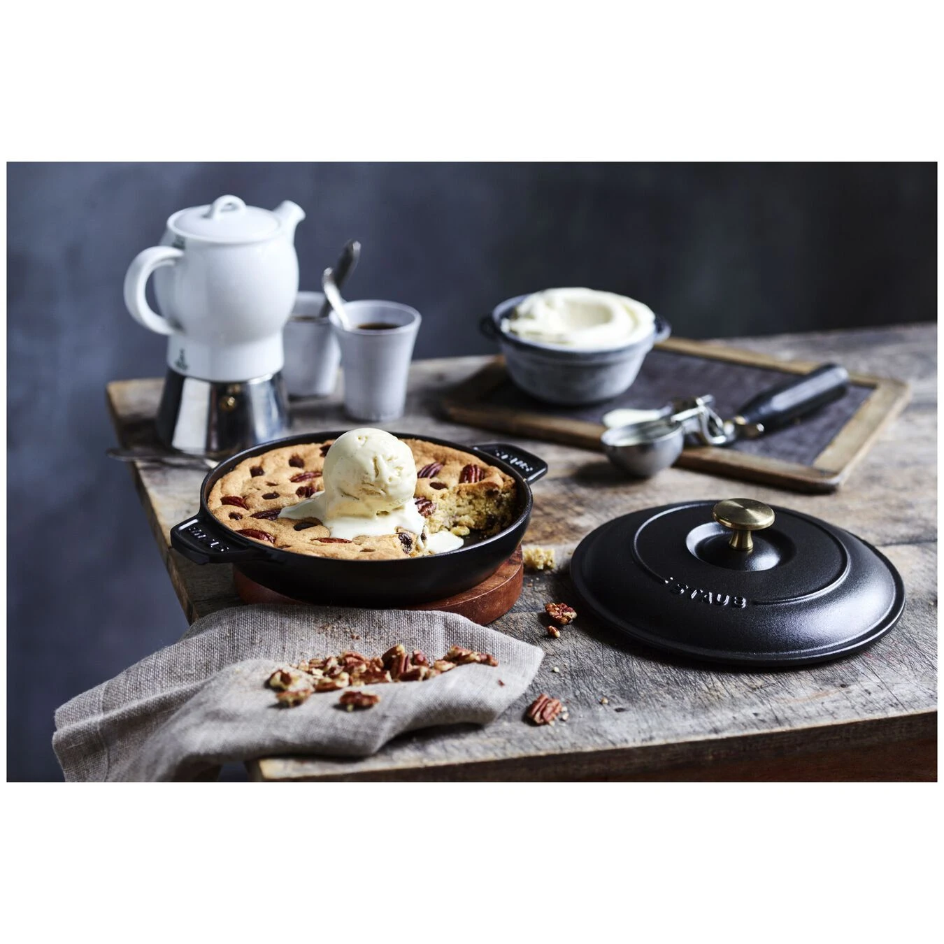 Staub Assiette Chaude 20 Cm, Fonte 5 Staub Assiette Chaude 20 Cm, Fonte – Image 3