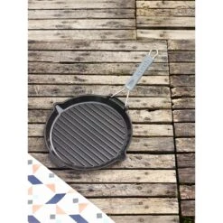 Staub Gril Avec Bec Verseur 28 Cm, Fonte, Noir 9 Staub Gril Avec Bec Verseur 28 Cm, Fonte, Noir -Staub Soldes Magasin 000017230