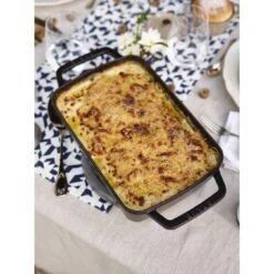 Staub Plat Empilable 30 X 20 Cm, Fonte -Staub Soldes Magasin 000017271