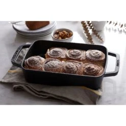 Staub Plat Empilable 30 X 20 Cm, Fonte 9 Staub Plat Empilable 30 X 20 Cm, Fonte -Staub Soldes Magasin 000018031
