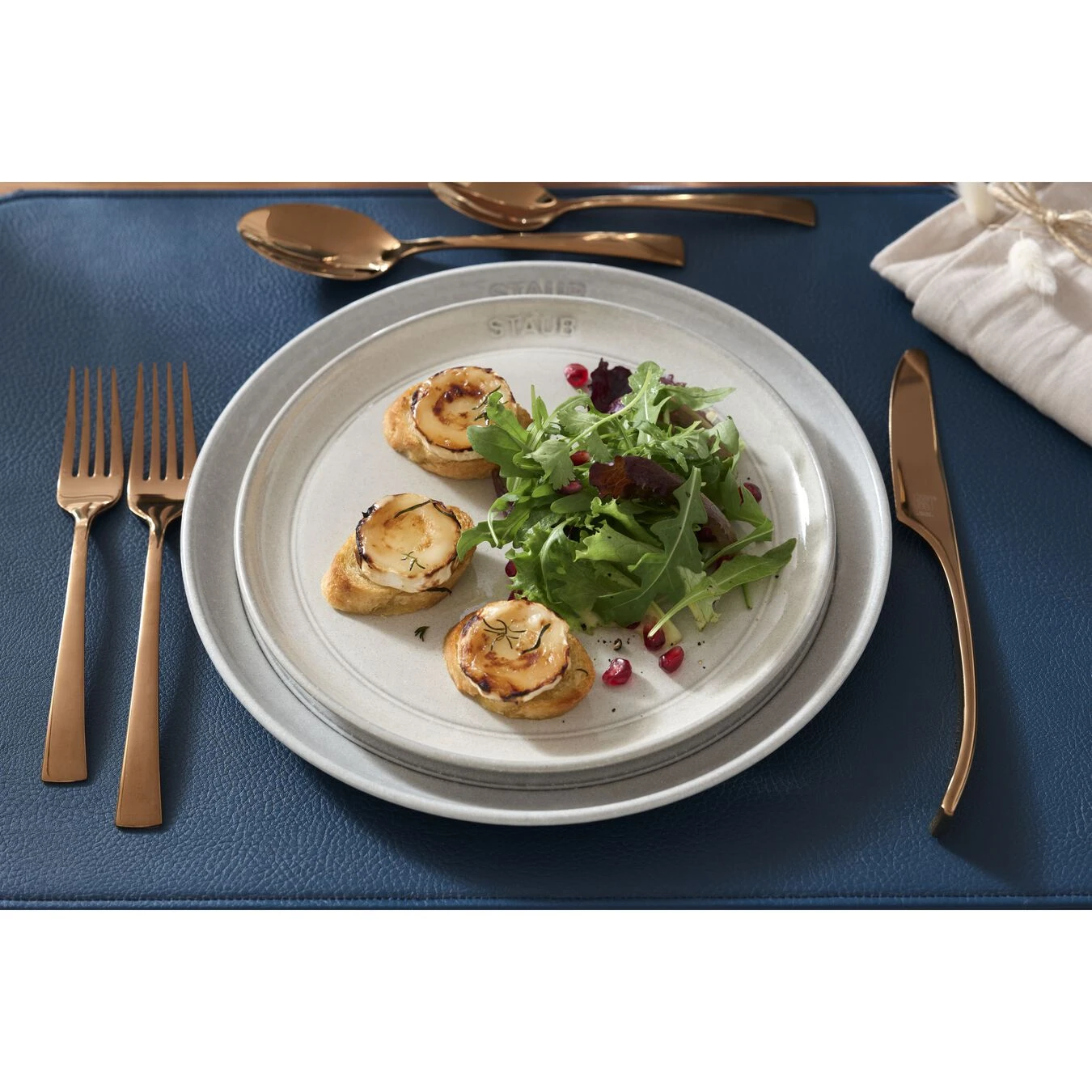 Staub Assiette Basse 26 Cm, Céramique, Truffe Blanche 6 Staub Assiette Basse 26 Cm, Céramique, Truffe Blanche – Image 4