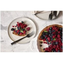 Staub Assiette Basse 20 Cm, Céramique, Truffe Blanche -Staub Soldes Magasin 000019628