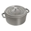 Staub Cocotte 24 Cm, Rond(e), Gris Graphite, Fonte -Staub Soldes Magasin 1003199 3