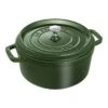 Staub Cocotte 24 Cm, Rond(e), Basilic, Fonte -Staub Soldes Magasin 1003973 2