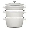 Staub Set Empilable 3-pcs, Fonte -Staub Soldes Magasin 1010892 1