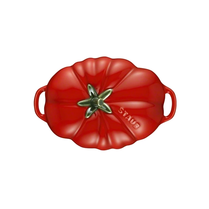 Cocotte Tomate Staub En Grès 0,47 L 5 Cocotte Tomate Staub En Grès 0,47 L – Image 3
