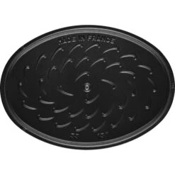 Staub Faitout Ovale La Mer, Trois Couches D'émail -Staub Soldes Magasin 36430 01 04 3a981f4bda