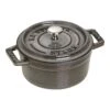 Staub Mini Cocotte 10 Cm, Rond(e), Gris Graphite, Fonte -Staub Soldes Magasin 40500 106 0 1