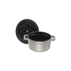 Staub Mini Cocotte 10 Cm, Rond(e), Gris Graphite, Fonte -Staub Soldes Magasin 40500 106 0 5 1