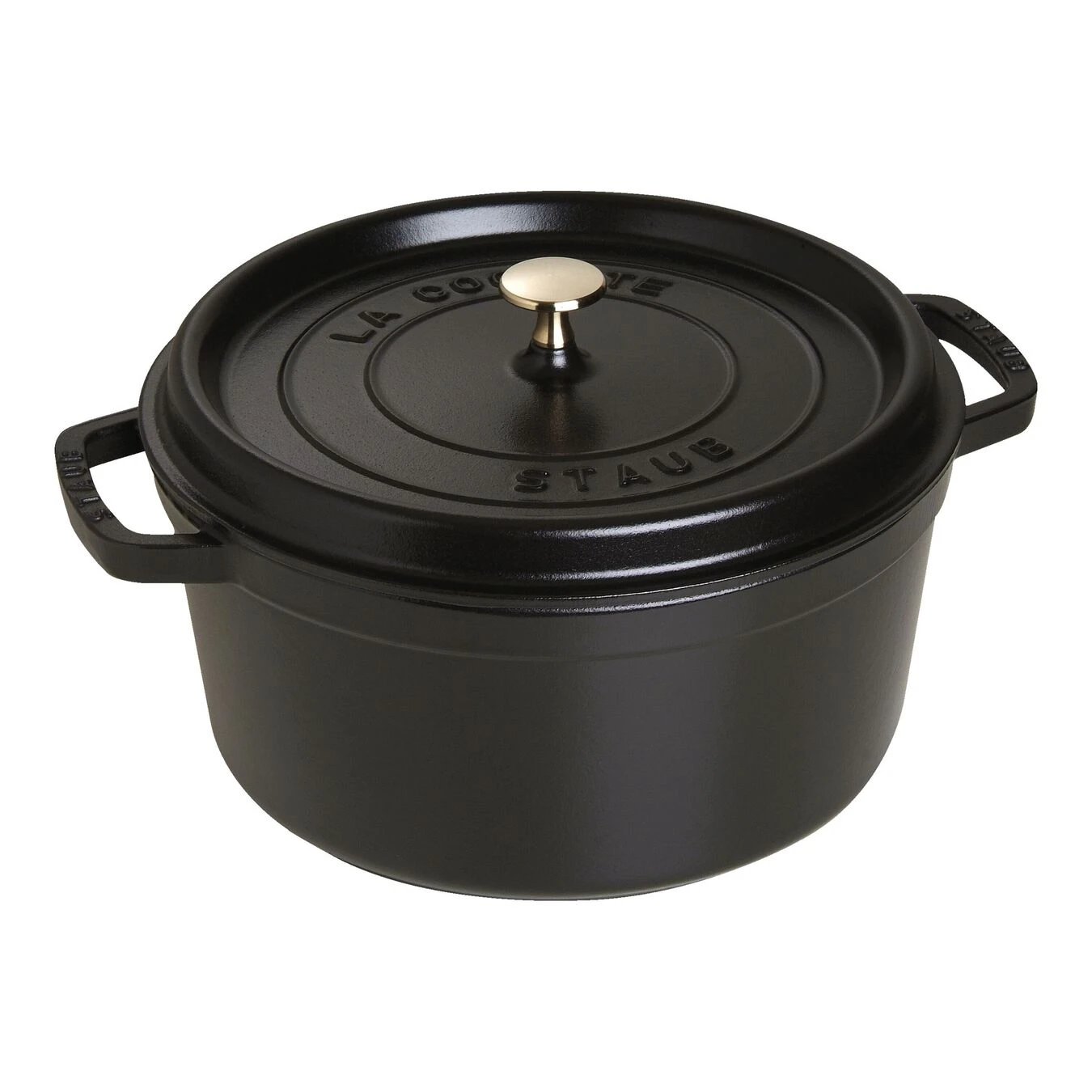 Staub Cocotte 28 Cm, Rond(e), Noir, Fonte 3 Staub Cocotte 28 Cm, Rond(e), Noir, Fonte
