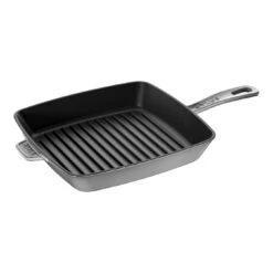 Staub Gril Américain 26 Cm, Fonte, Gris Graphite