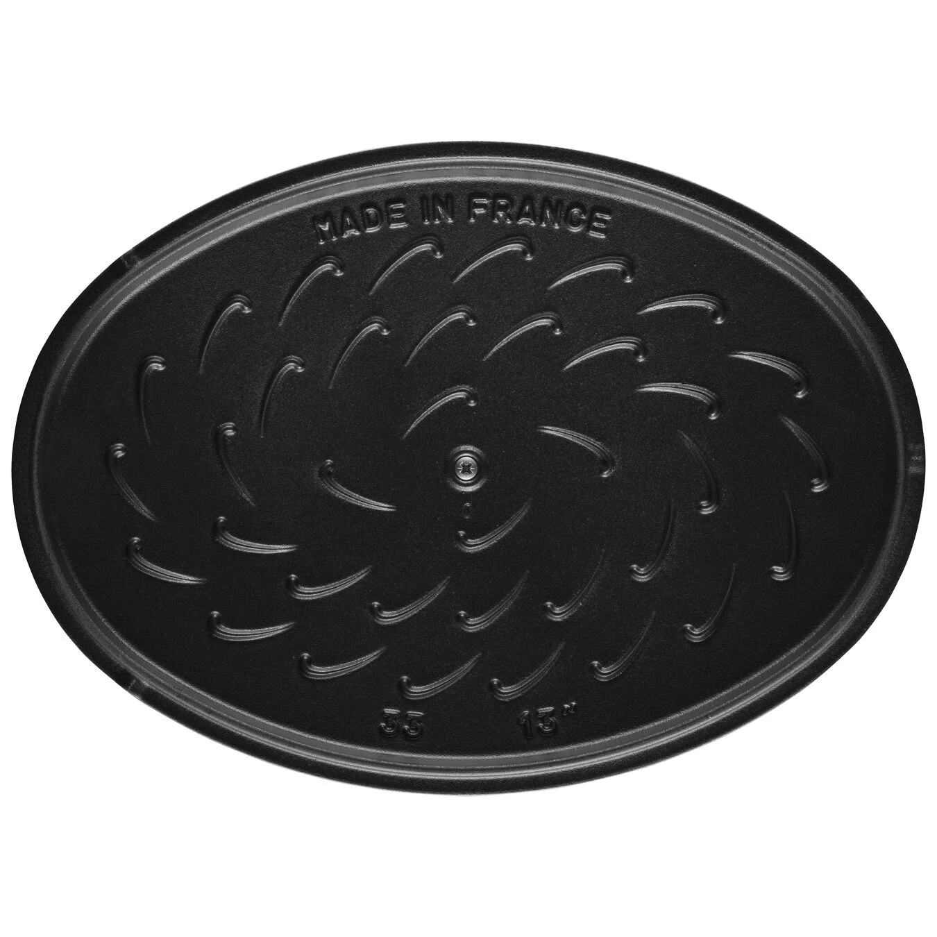 Staub Plat Empilable Avec Couvercle 33 Cm, Fonte 8 Staub Plat Empilable Avec Couvercle 33 Cm, Fonte – Image 6