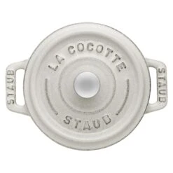 Staub Mini Cocotte 10 Cm, Rond(e), Truffe Blanche, Fonte -Staub Soldes Magasin 40501408 3