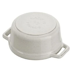 Staub Mini Cocotte 10 Cm, Rond(e), Truffe Blanche, Fonte -Staub Soldes Magasin 40501408 4