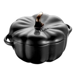 Staub Cocotte 15 Cm, Citrouille, Noir, Céramique -Staub Soldes Magasin 40508 549 0 7