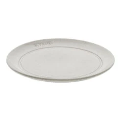 Staub Assiette Basse 15 Cm, Céramique, Truffe Blanche