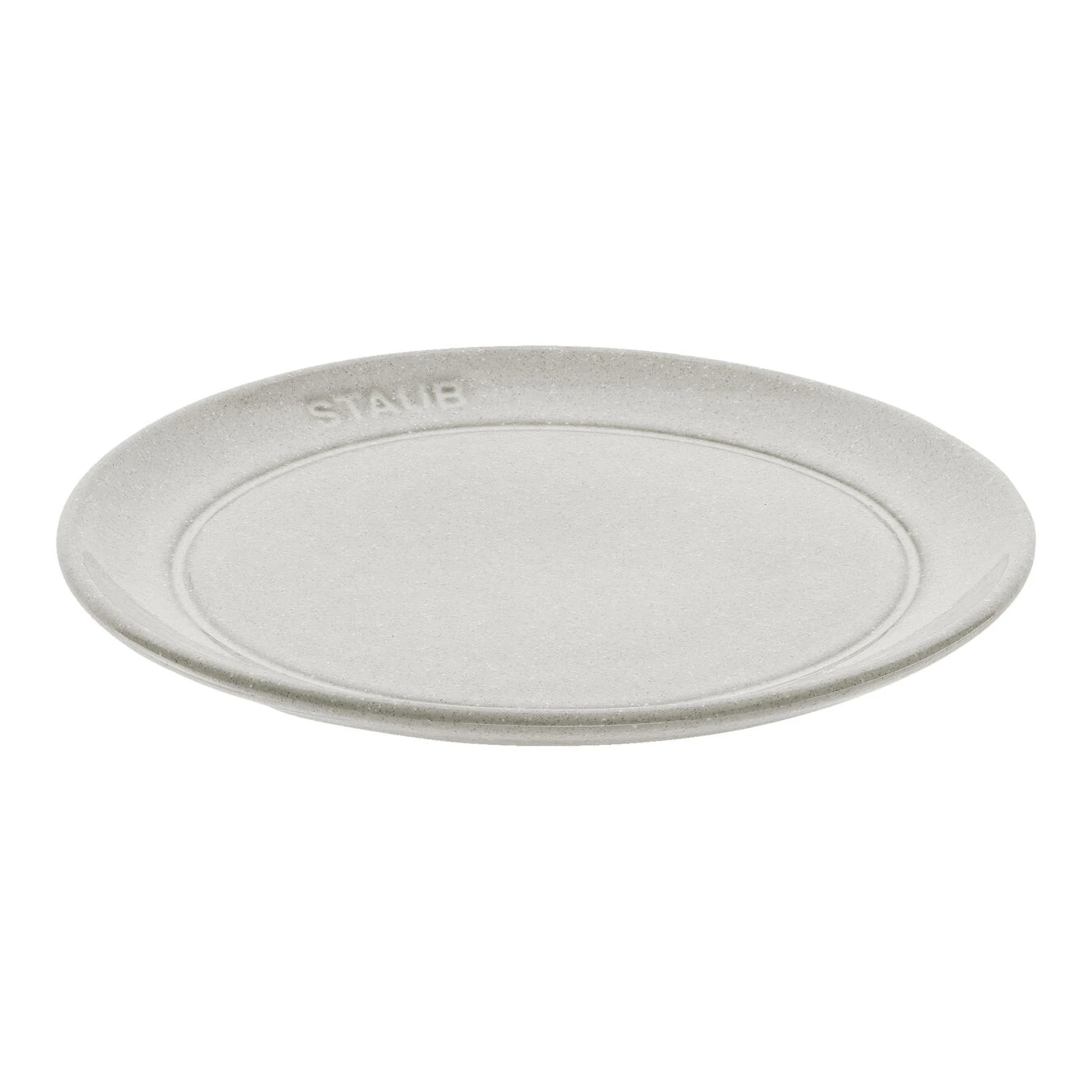 Staub Assiette Basse 15 Cm, Céramique, Truffe Blanche 3 Staub Assiette Basse 15 Cm, Céramique, Truffe Blanche