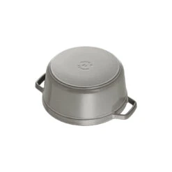 Staub Cocotte 18 Cm, Rond(e), Gris Graphite, Fonte -Staub Soldes Magasin 40509 304 0 6