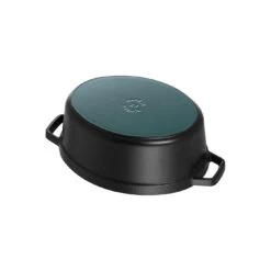 Staub Cocotte 29 Cm, Ovale, Noir, Fonte 8 Staub Cocotte 29 Cm, Ovale, Noir, Fonte -Staub Soldes Magasin 40509 315 0 5