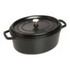 Staub Cocotte 31 Cm, Ovale, Noir, Fonte -Staub Soldes Magasin 40509 319 0 1