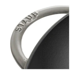 Staub Wok Avec Couvercle En Verre 37 Cm, Fonte -Staub Soldes Magasin 40509 336 0 3