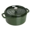Staub Cocotte 26 Cm, Rond(e), Basilic, Fonte -Staub Soldes Magasin 40509 356 0 1