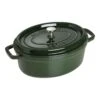 Staub Cocotte 29 Cm, Ovale, Basilic, Fonte -Staub Soldes Magasin 40509 363 0 1