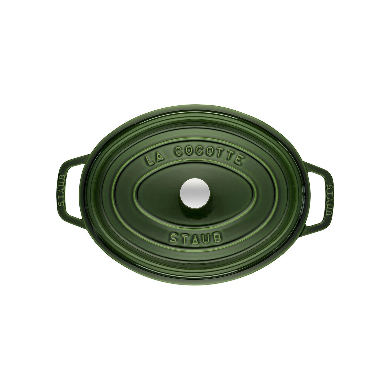 Staub Cocotte 31 Cm, Ovale, Basilic, Fonte 5 Staub Cocotte 31 Cm, Ovale, Basilic, Fonte – Image 3