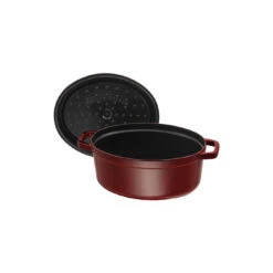 Staub Cocotte 29 Cm, Ovale, Grenadine, Fonte -Staub Soldes Magasin 40509 364 0 5 1