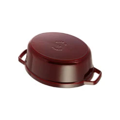Staub Cocotte 33 Cm, Ovale, Grenadine, Fonte -Staub Soldes Magasin 40509 364 0 6 1