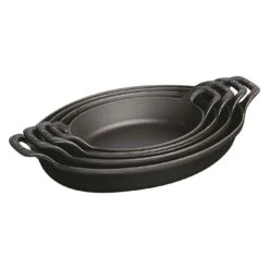 Staub Plat Empilable 28 Cm, Fonte -Staub Soldes Magasin 40509 391 0 2 1
