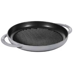 Staub Pure Gril 26 Cm, Rond(e), Gris Graphite, Fonte -Staub Soldes Magasin 40509 522 0 2