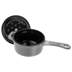 Staub Casserolette 10 Cm, Fonte, Gris Graphite -Staub Soldes Magasin 40509 536 0 6