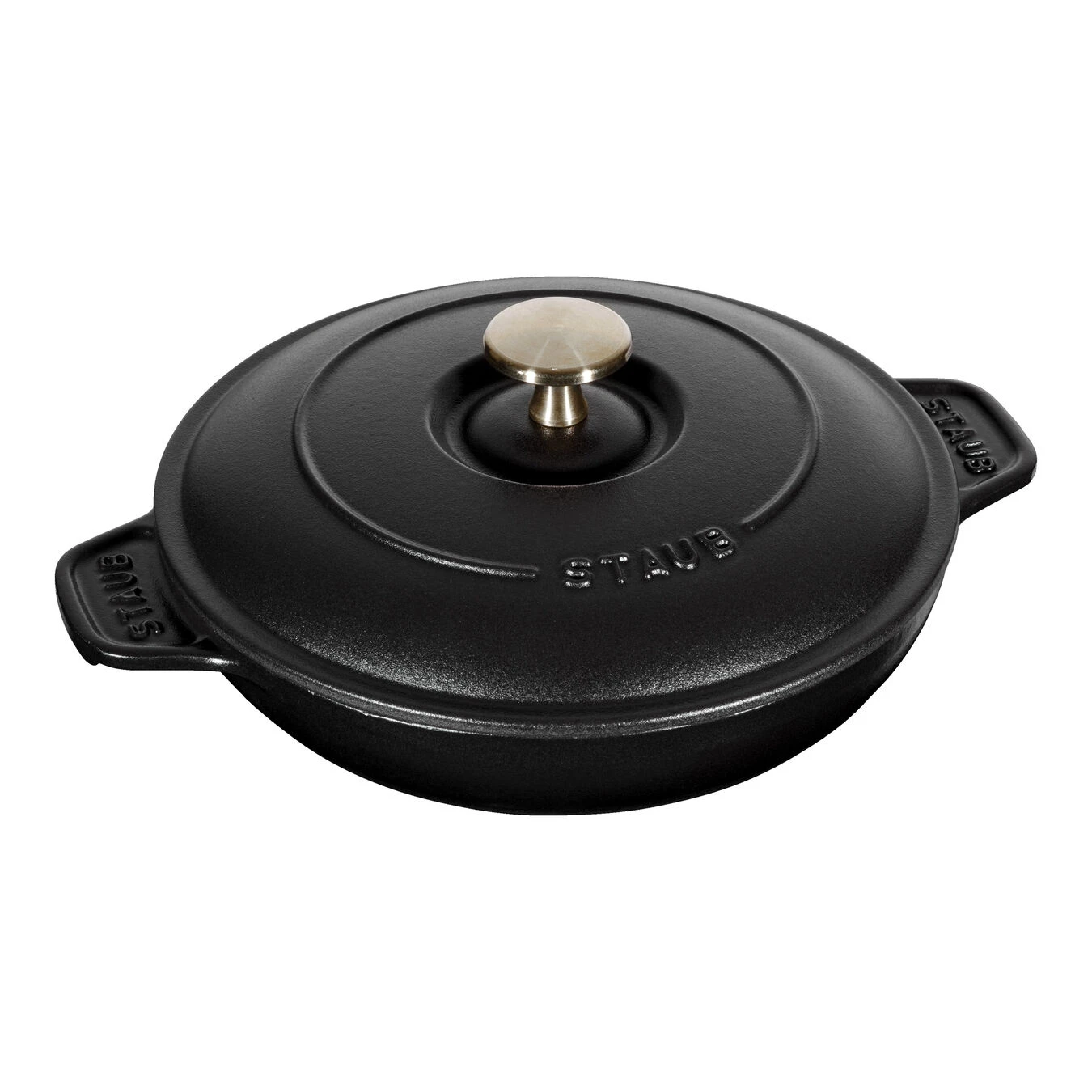Staub Assiette Chaude 20 Cm, Fonte 3 Staub Assiette Chaude 20 Cm, Fonte