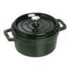 Staub Cocotte 22 Cm, Rond(e), Basilic, Fonte -Staub Soldes Magasin 40509 644 0 1