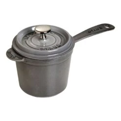 Staub Casserolette 14 Cm, Fonte, Gris Graphite