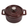 Staub Mini Cocotte 10 Cm, Rond(e), Grenadine, Fonte -Staub Soldes Magasin 40509 805 0 1