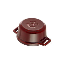 Staub Mini Cocotte 10 Cm, Rond(e), Grenadine, Fonte -Staub Soldes Magasin 40509 805 0 4