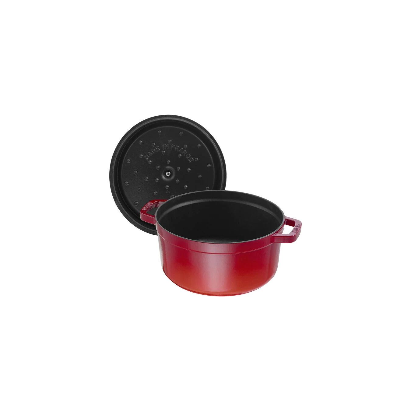 Staub Cocotte 30 Cm, Rond(e), Cerise, Fonte 5 Staub Cocotte 30 Cm, Rond(e), Cerise, Fonte – Image 3