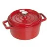 Staub Cocotte 22 Cm, Rond(e), Cerise, Fonte -Staub Soldes Magasin 40509 825 1