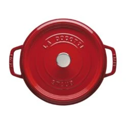 Staub Cocotte 28 Cm, Rond(e), Cerise, Fonte 9 Staub Cocotte 28 Cm, Rond(e), Cerise, Fonte -Staub Soldes Magasin 40509 835 0 3