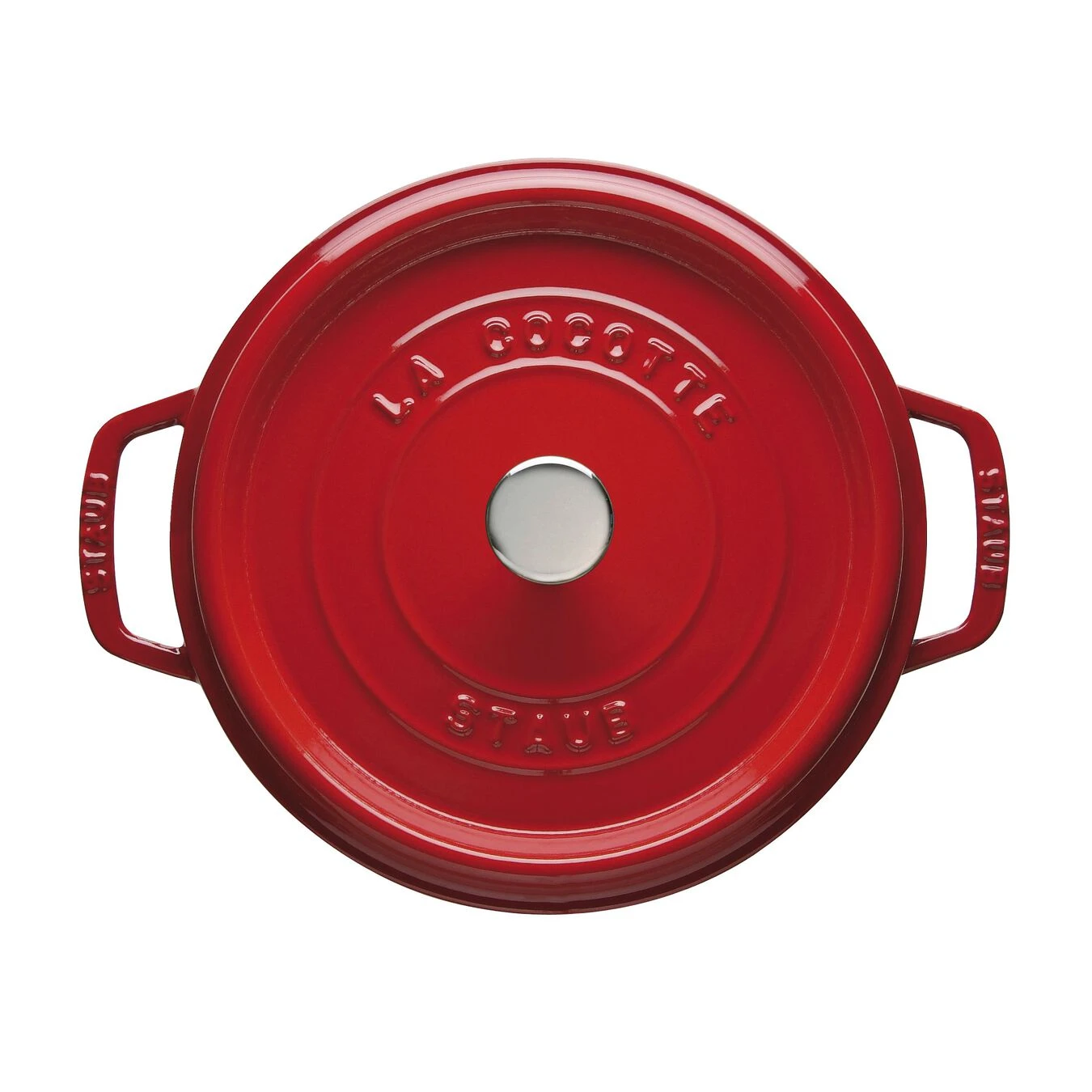 Staub Cocotte 28 Cm, Rond(e), Cerise, Fonte 5 Staub Cocotte 28 Cm, Rond(e), Cerise, Fonte – Image 3