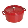 Staub Cocotte 28 Cm, Rond(e), Cerise, Fonte -Staub Soldes Magasin 40509 852 0 1