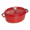 Staub Cocotte 29 Cm, Ovale, Cerise, Fonte 2 Staub Cocotte 29 Cm, Ovale, Cerise, Fonte -Staub Soldes Magasin 40509 857 0 1