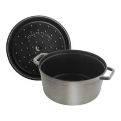 Staub Cocotte 30 Cm, Rond(e), Gris Graphite, Fonte -Staub Soldes Magasin 40509 862 0 000000883