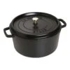 Staub Cocotte 30 Cm, Rond(e), Noir, Fonte -Staub Soldes Magasin 40509 863 0 1