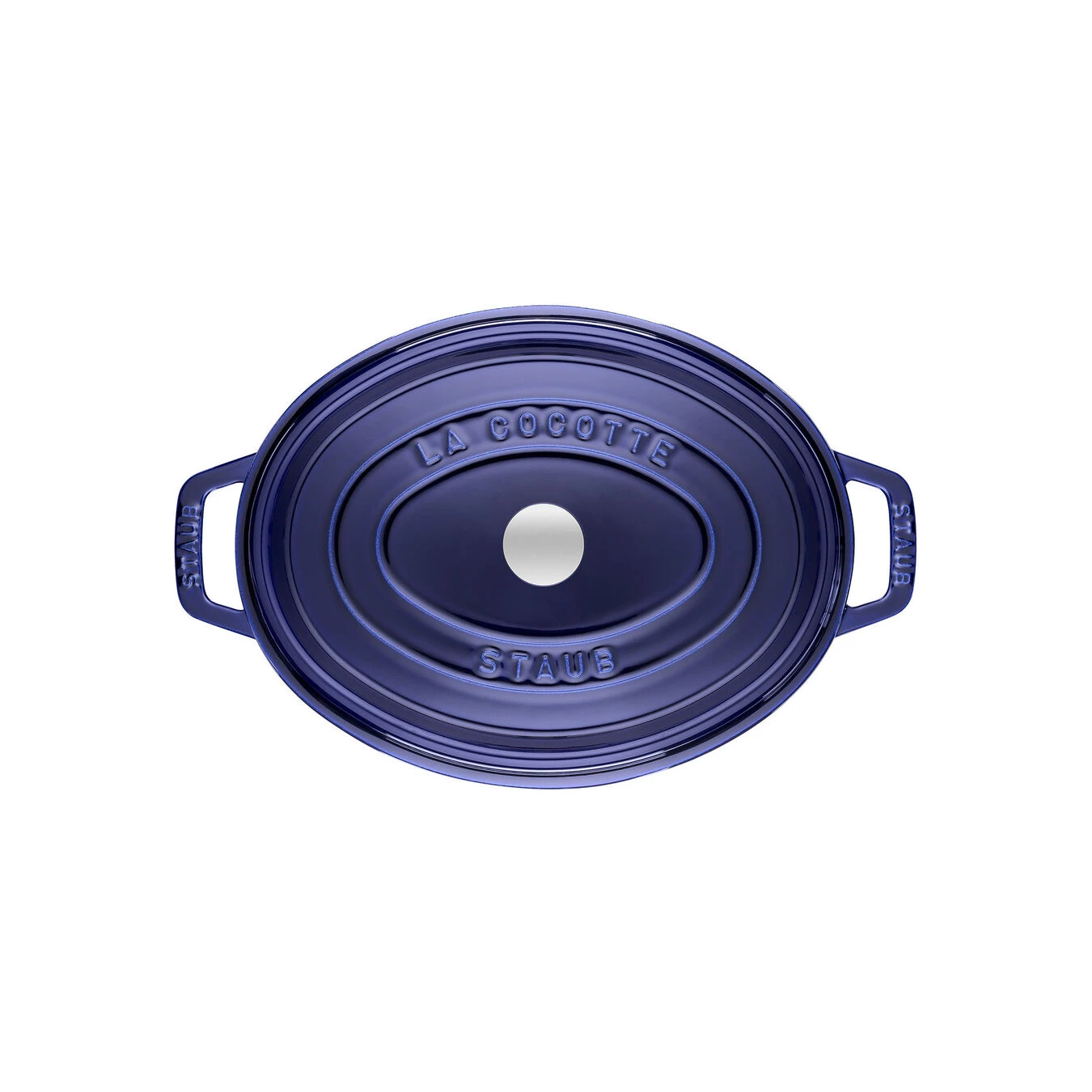 Staub Cocotte 29 Cm, Ovale, Bleu Intense, Fonte 4 Staub Cocotte 29 Cm, Ovale, Bleu Intense, Fonte – Image 2